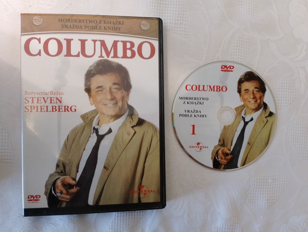 Film DVD COLUMBO "Morderstwo z książki" odc. 1, reż. Steven Spielberg