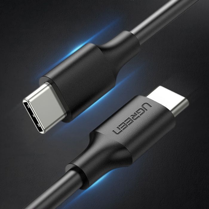Uniwersalny Kabel USB Typ C Ugreen 1,5m - 3A, Czarny