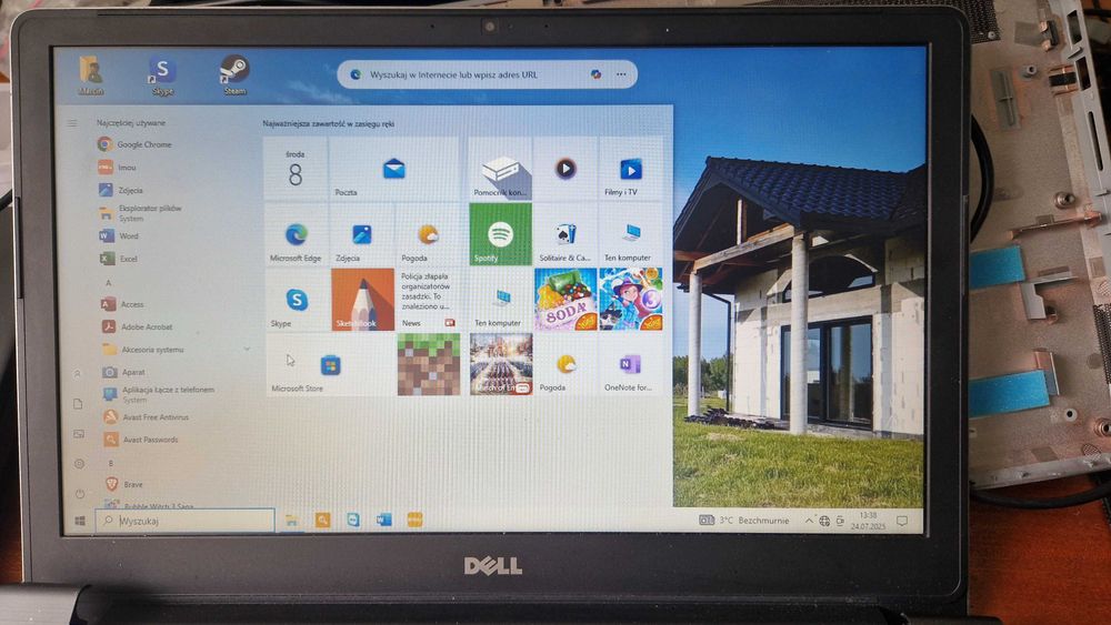 Matryca dell vostro 15 5568