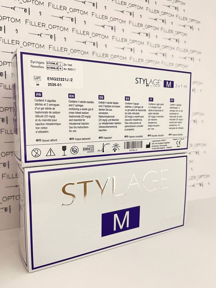 Stylage M Lidocaine 1.1 мл стилейдж