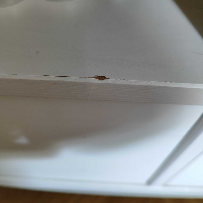 Szafka rtv biała Hemnes IKEA
