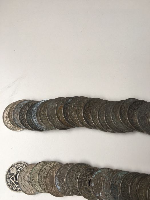 Moedas francesas antigas