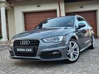 Audi A3 Sportback 2.0Tdi 150KM 3xS-Line Zadbany-fabryczny lakier cały w oryginale !!