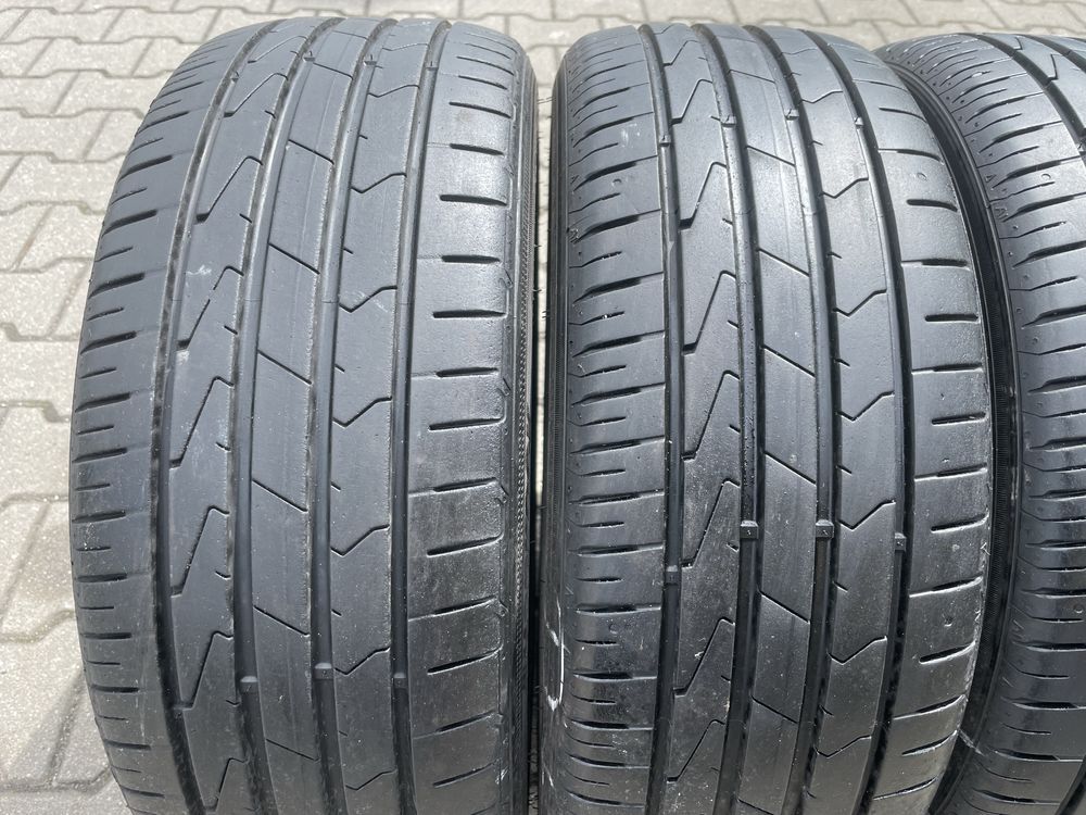 195/45/16 opony letnie Hankook 2018 bardzo ładne 6mm okaza