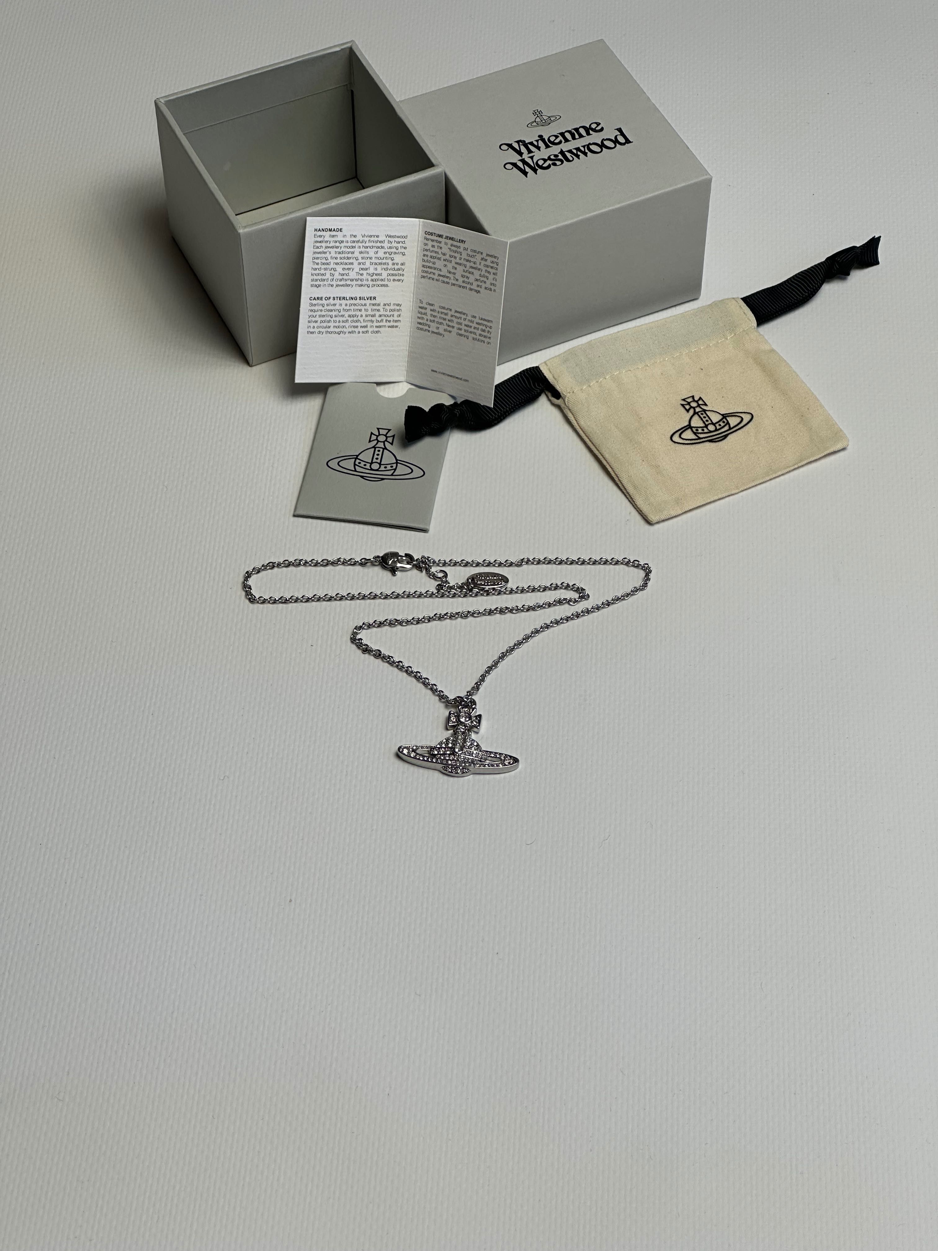 Vivienne Westwood Pendant Saturn Necklace