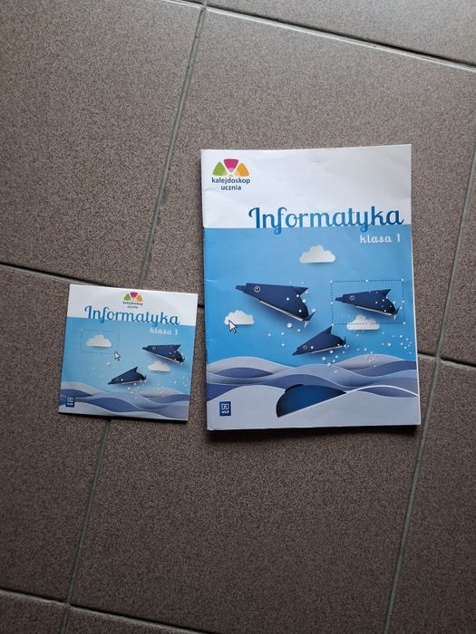 Nowy podręcznik do informatyki klasa 1 + płyta gratis