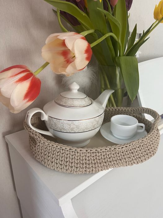 Кошики плетені, органайзери для зберігання, набір кошиків.