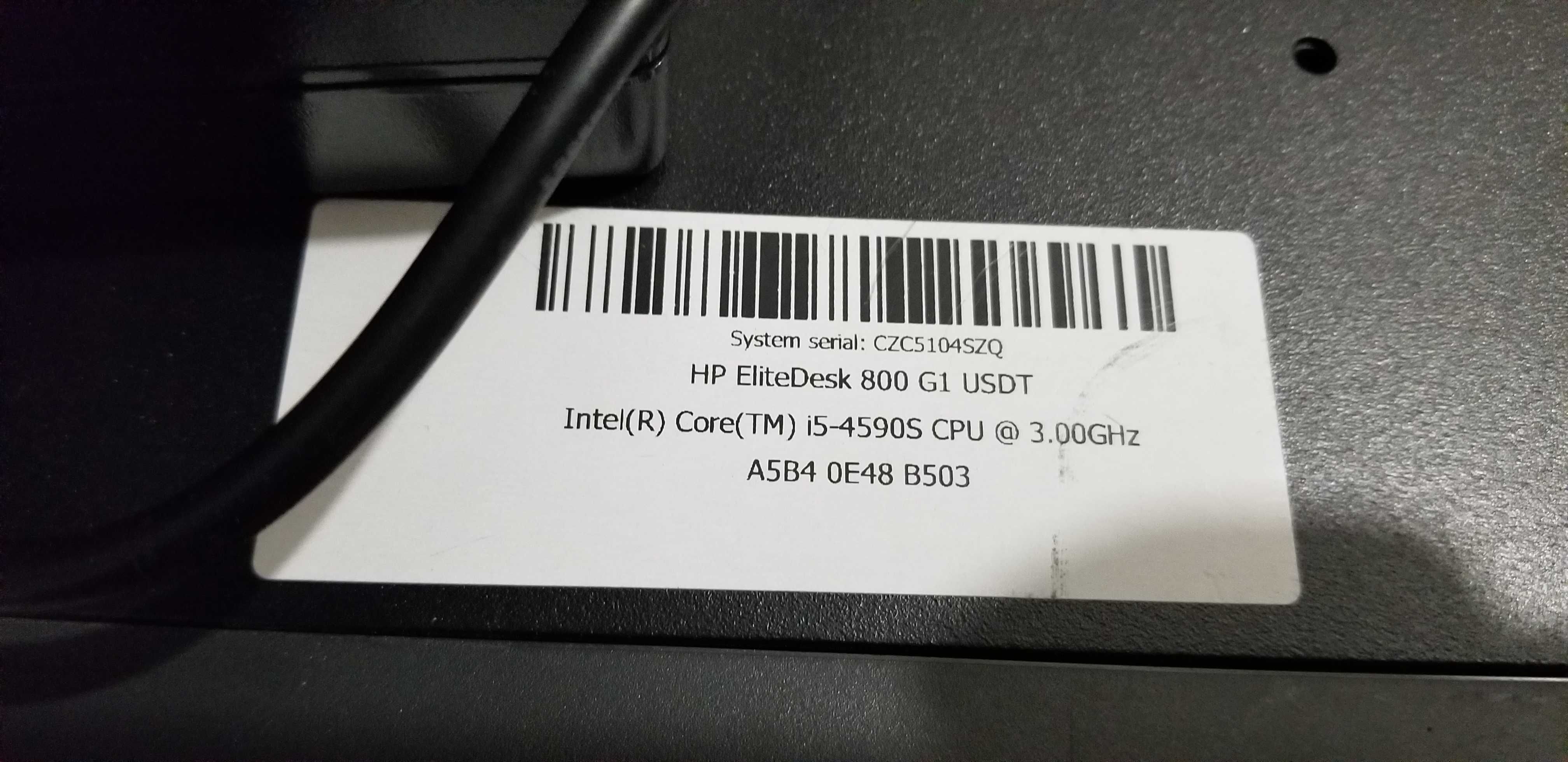 HP EliteDesk 800 G1 USDT міні ПК i5-4670/4G/500Gb