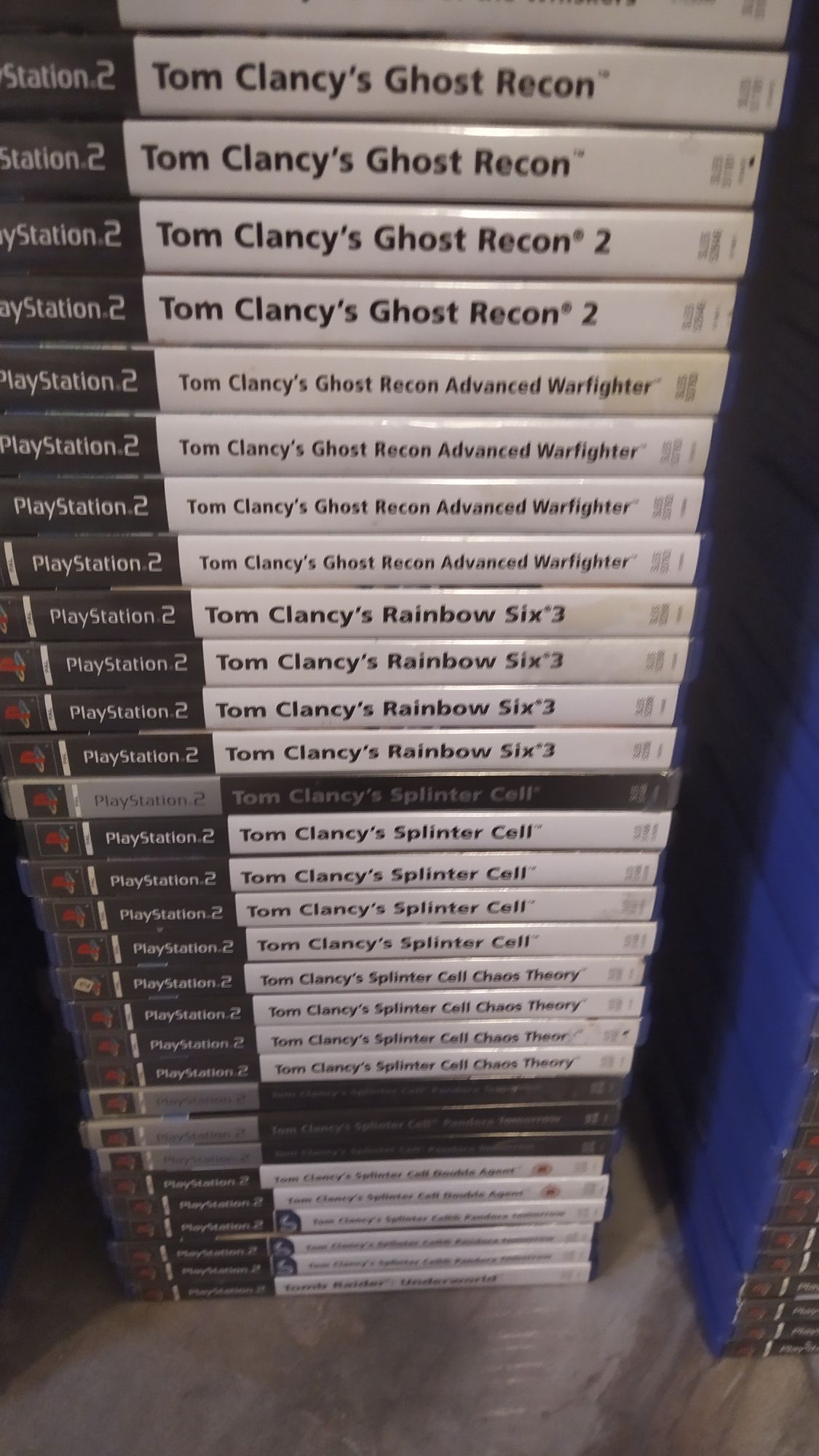 8 gier z cyklu Tom Clancy's na PS2