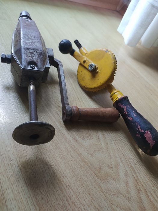 Stare unikatowe wiertarki