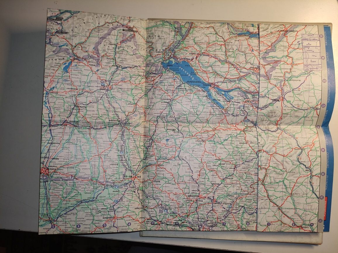 Atlas samochodowy Niemcy 1976r.