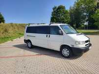 Vw t4 2.5tdi long 6osob hak klima doinwestowany