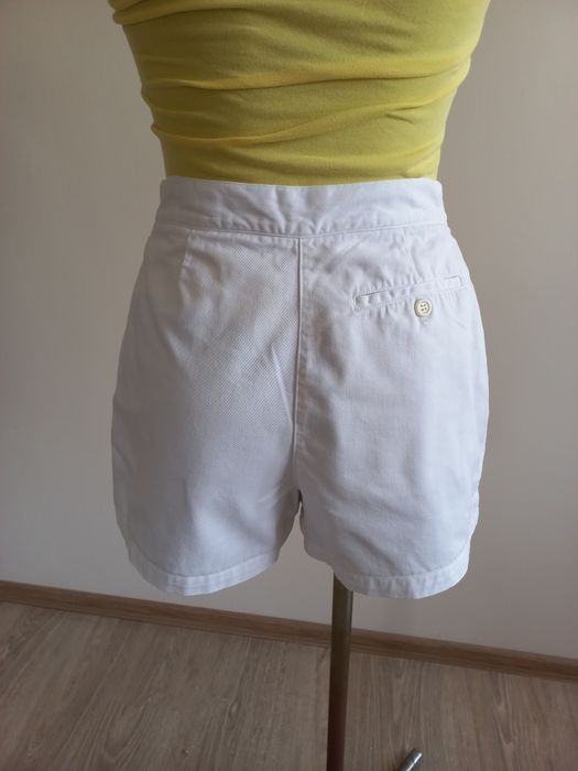 Białe spódnicospodenki damskie 100% bawełna J. CREW