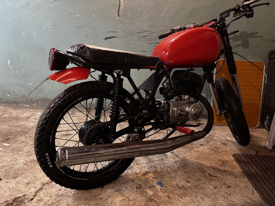 Мотоцикл минск 125 с ликистковым клапоном