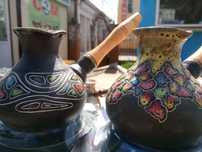 Глиняная турка (джезва)