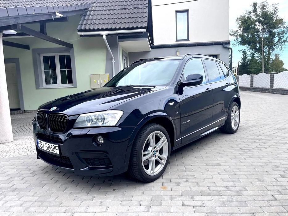 BMW X3 3.0d 258 KM Xdrive M-pakiet x2 Skóra Bi-xenon 4 tryby jazdy El.hak