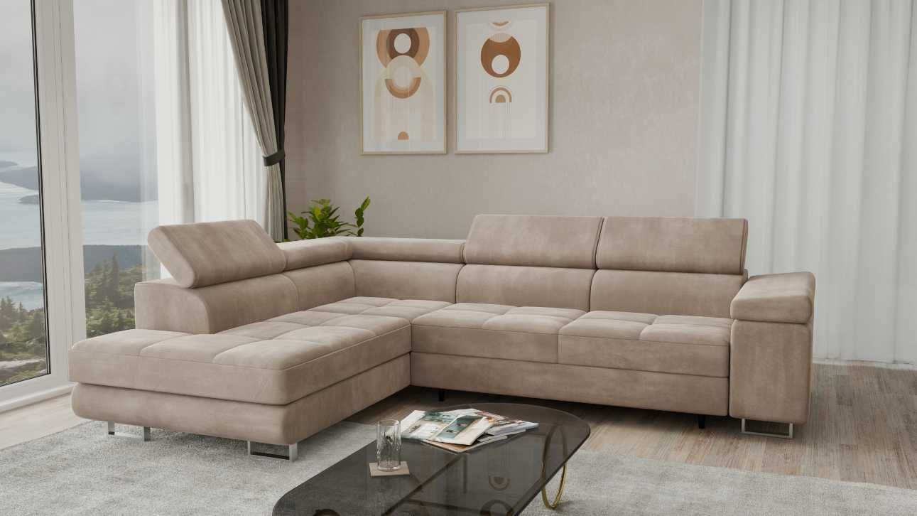 Narożnik, sofa narożna Aspen L, dostawa do 14 dni!