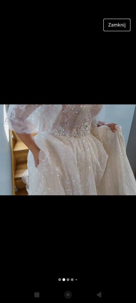 Suknia ślubna  gorsetowa Diana nowa kolekcja