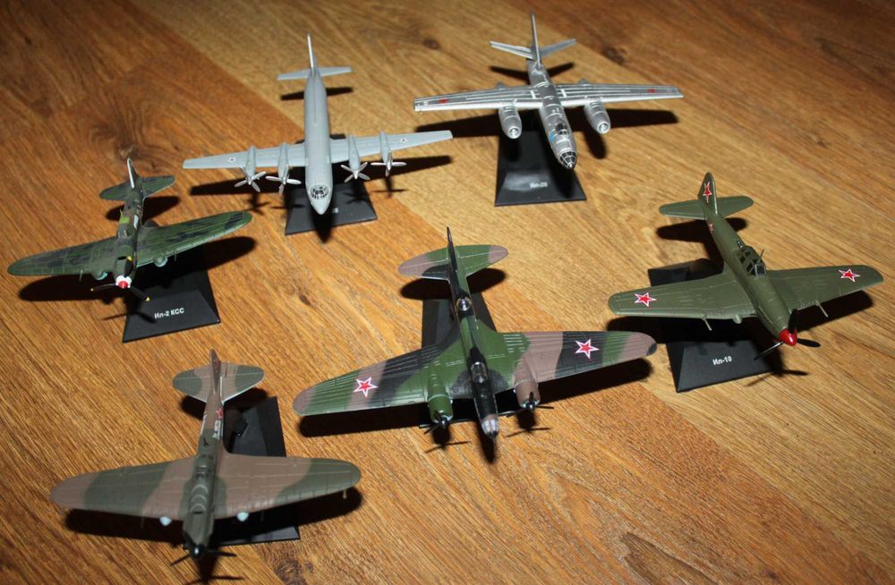 Легендарные самолеты DeAgostini модели Як ,Су ,Ант ,Ут ,Ла ,И