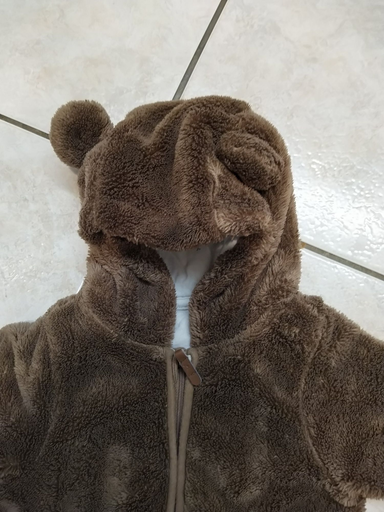 Kombinezon miś wiosenny  dla noworodka H&M 56 niemowlęcy