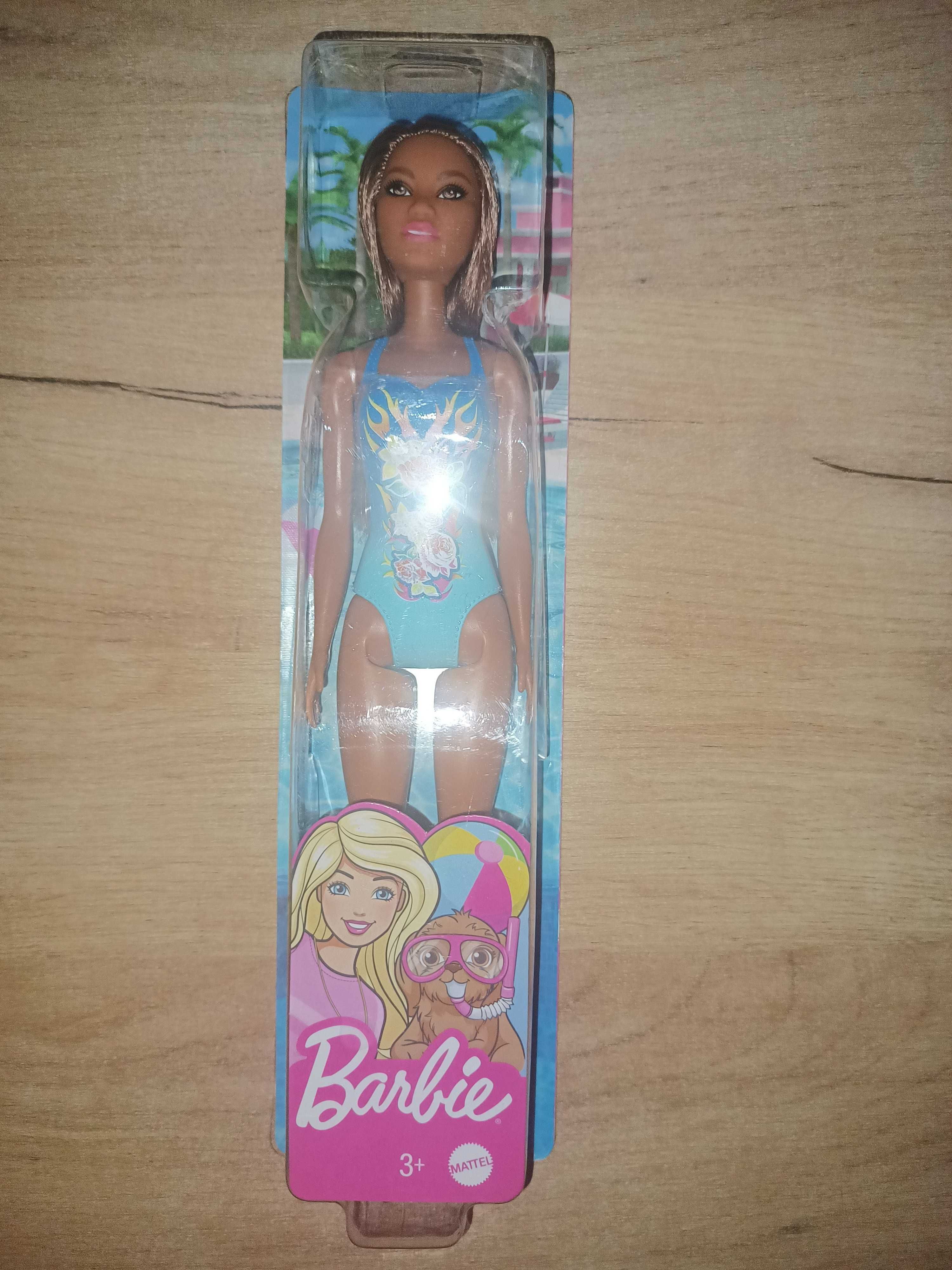 Nowa Lalka Barbie Mulatka w stroju kąpielowym