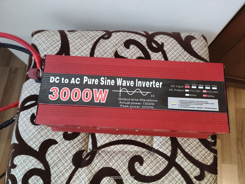 Упс дбж акб Lifepo4 12v 105ah, зарядка 50а, інвертор