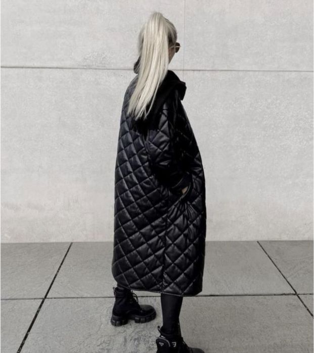 Пальто жіноче,стьогане,ZARA