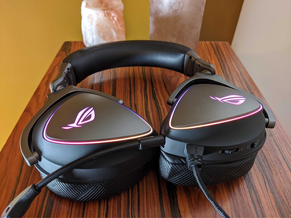 Słuchawki Gamingowe ASUS ROG Delta jak nowe RGB USB-C Gwarancja FV23