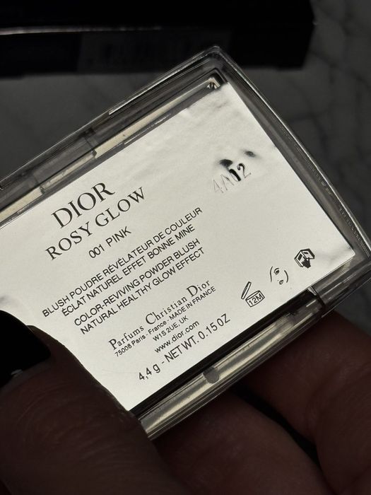 Рум'яна Dior 001