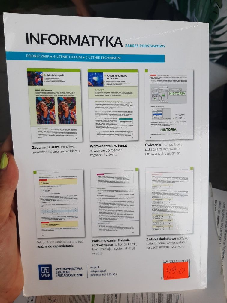 Podręcznik do Informatyki zakres podstawowy