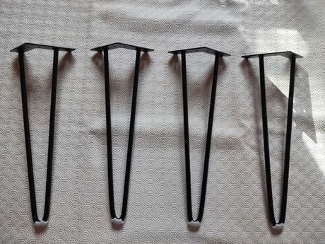 4 pernas de mesa Hairpin Legs - 40cm - qualidade Alemã