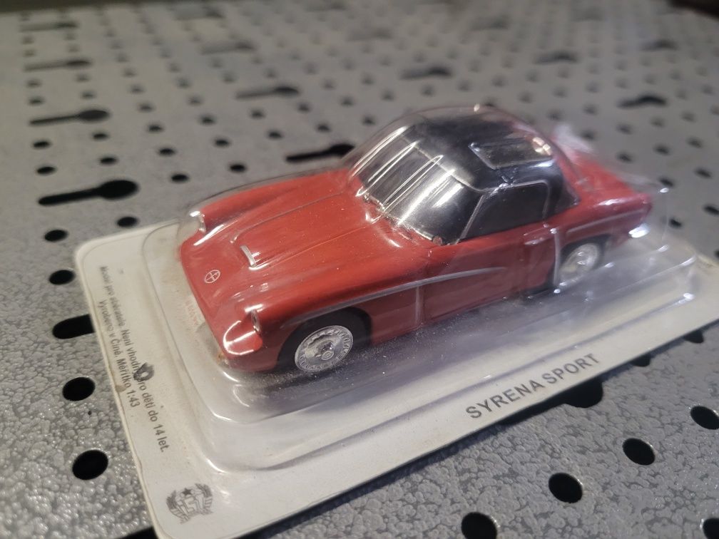 Model Syrena sport 1:43 deagostini