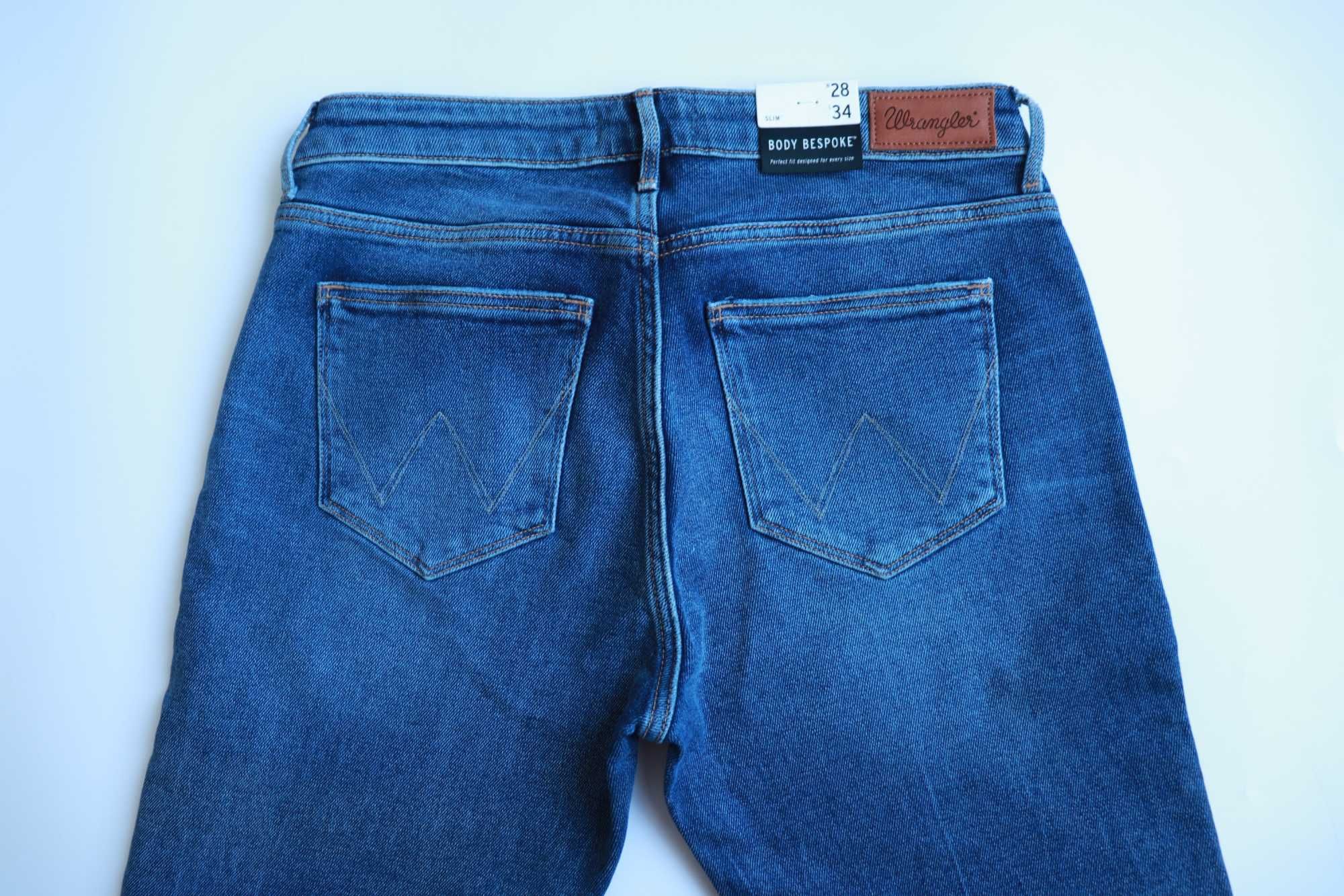 WRANGLER SLIM W28 L34 damskie spodnie jeansy nowe