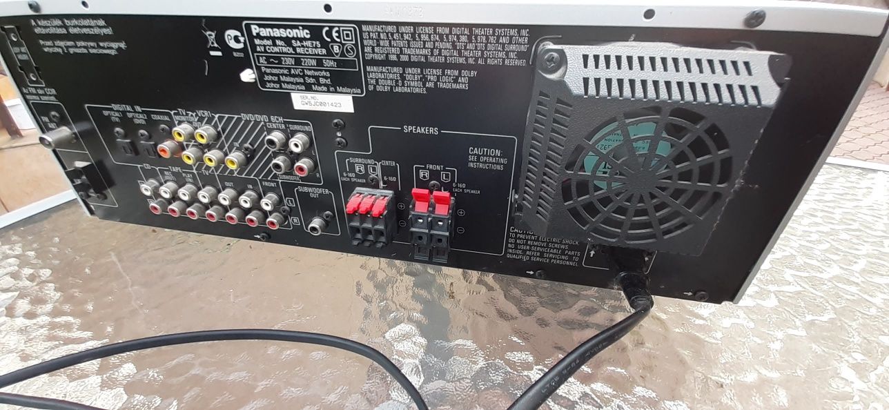 Amplituner Panasonic sa he75