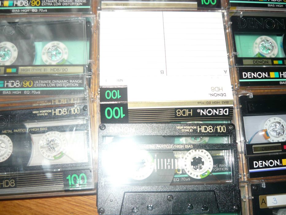 Kasety Denon typ II i I 20 szt