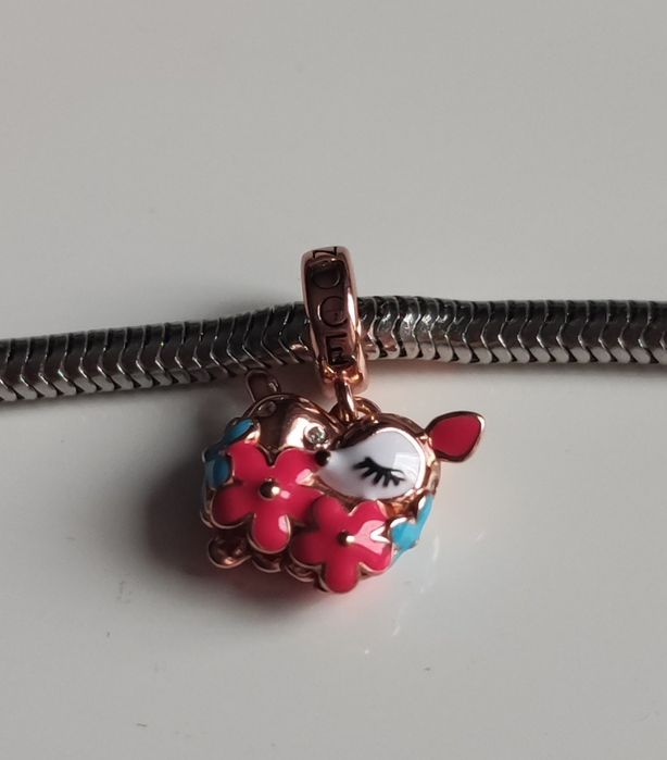 Charms sarenka z kwiatkami