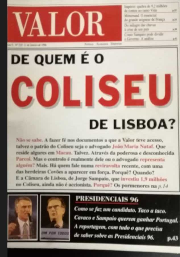 8 revistas Valor - Dez 1995/Fev de 1996-Muito Bem conservadas LOTE 1