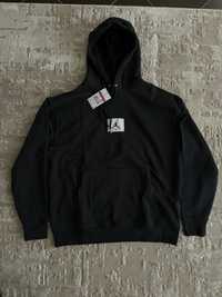 Худи Nike air jordan flight fleece pullover hoodie black DQ7338-010