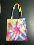 Nowa, oryginalna torba tie dye, bawełniana na zakupy