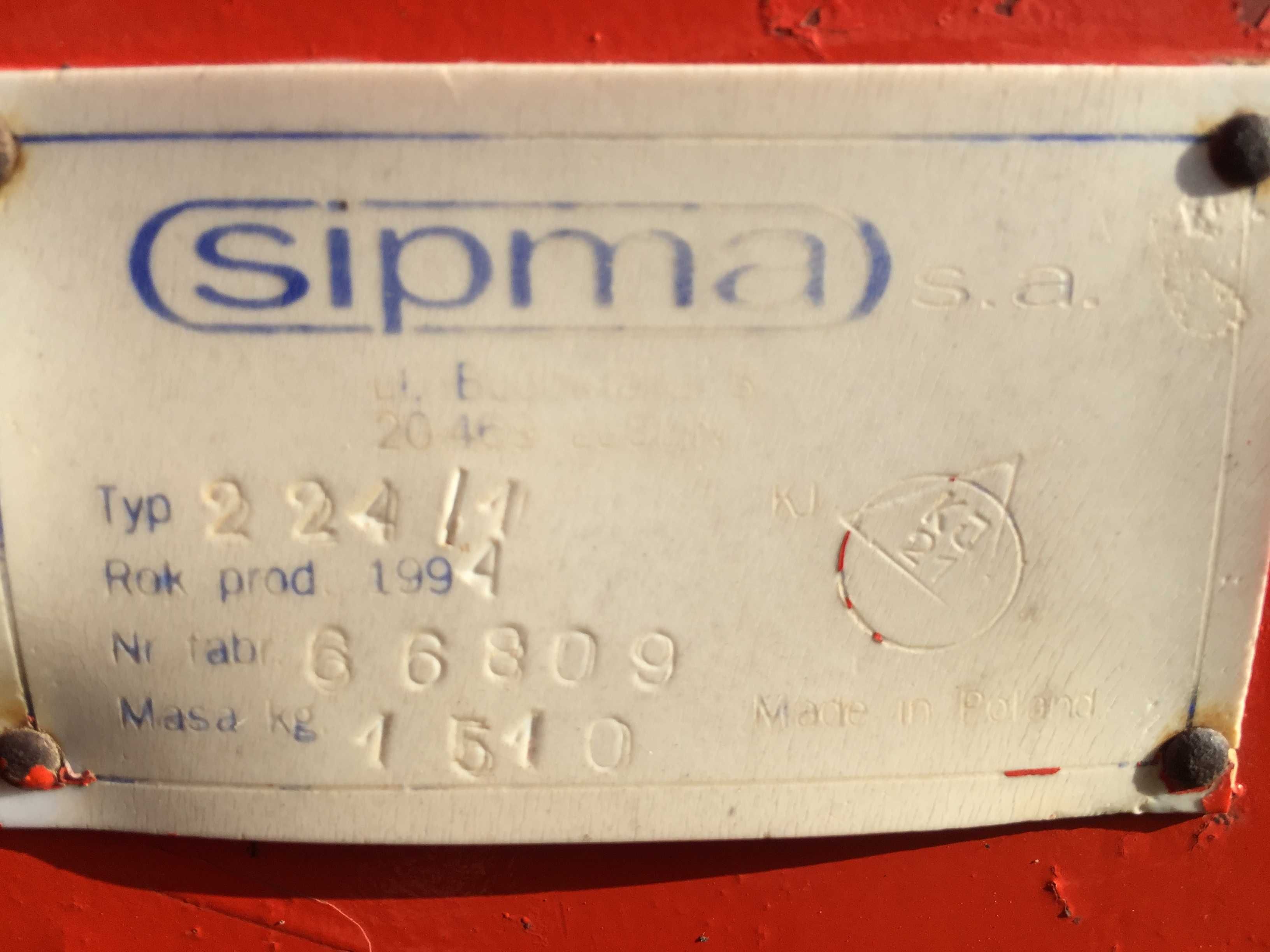 #Prasa kostkująca Sipma Z-224/1 // 1994r// Oryginał