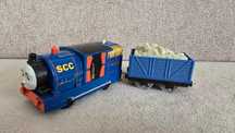 Tomek i przyjaciele Timothy lokomotywa Fisher Price TrackMaster