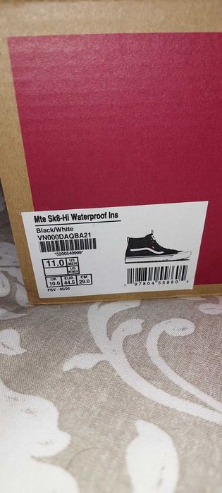 Vans SK8-Hi impermeável com isolamento