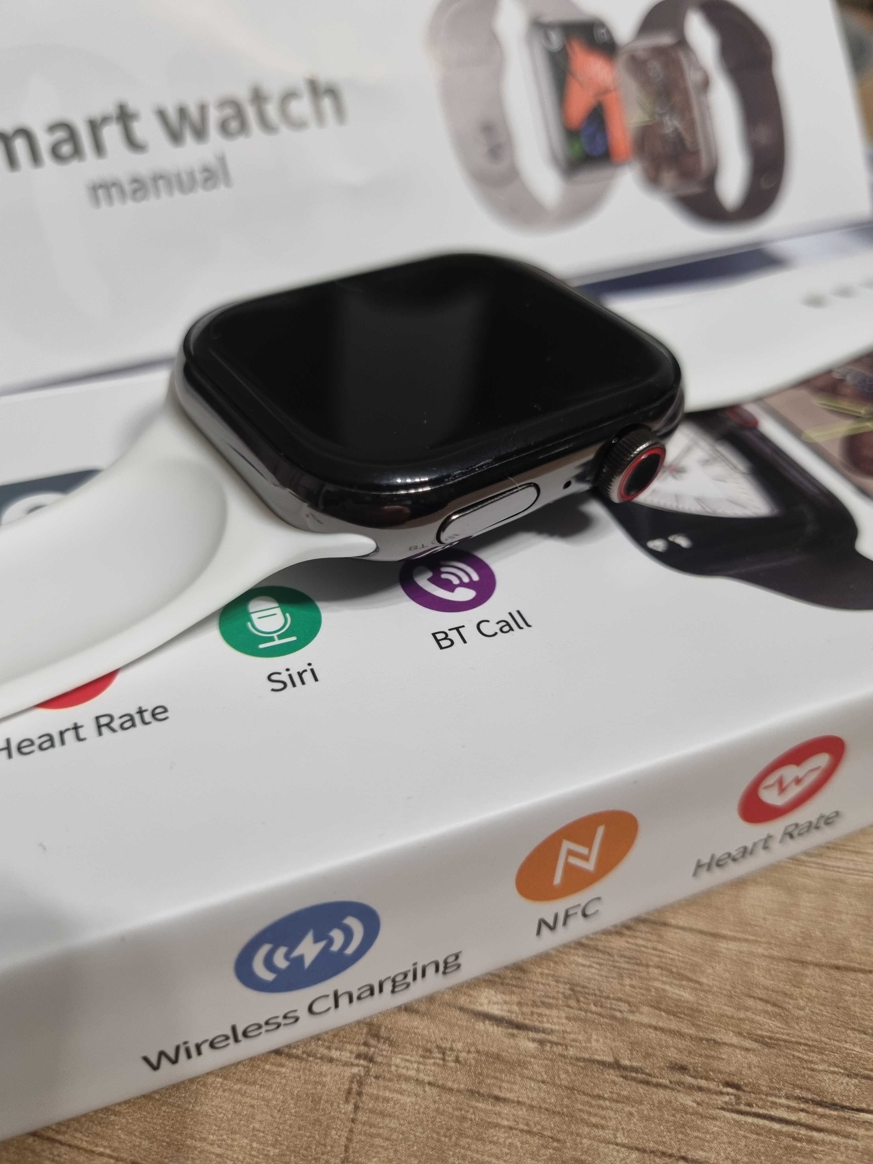 Smartwatch bialy S9 Max