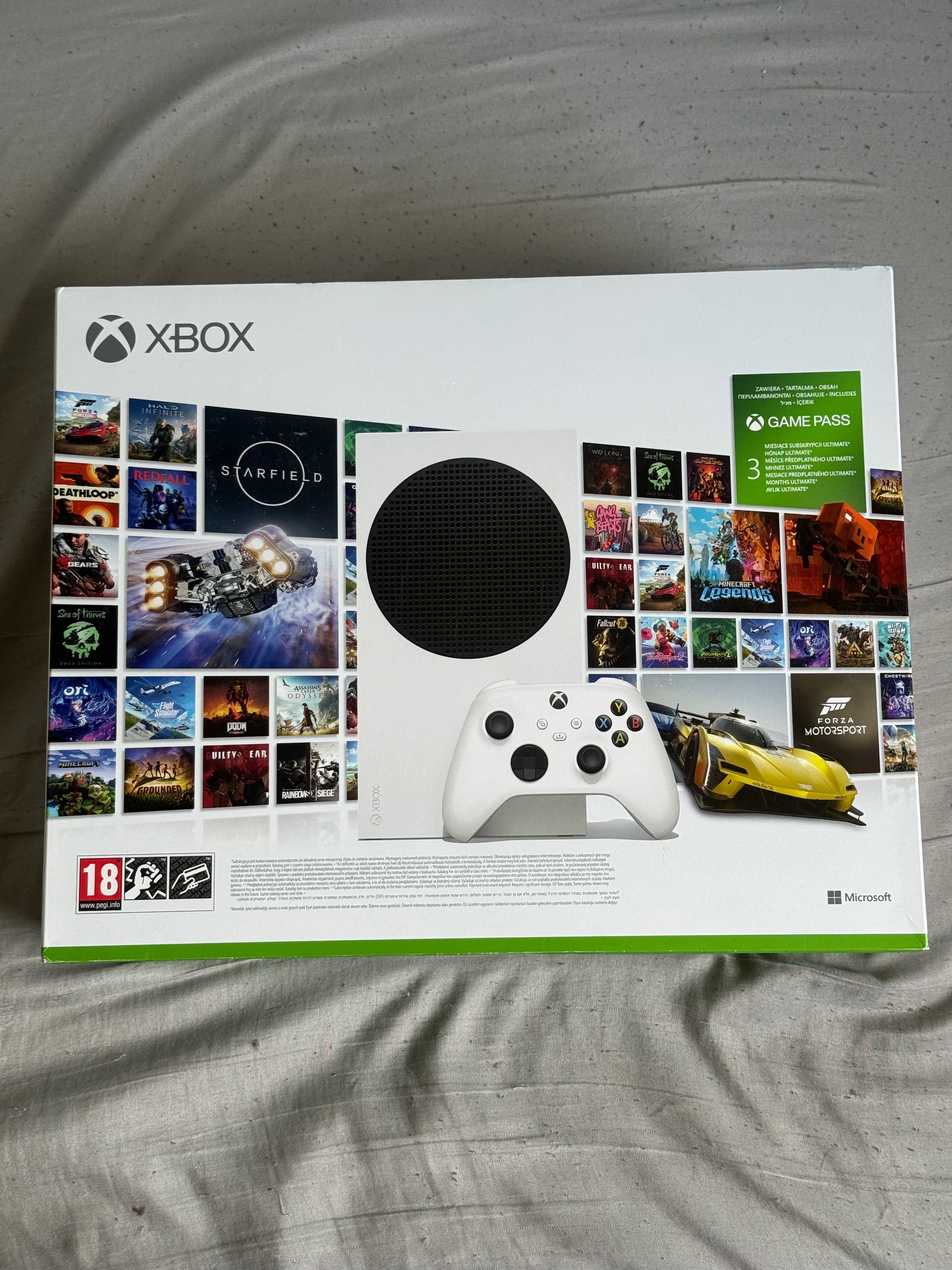 Nowy! STAN IDEALNY! Xbox Series S + Pad (OPIS)