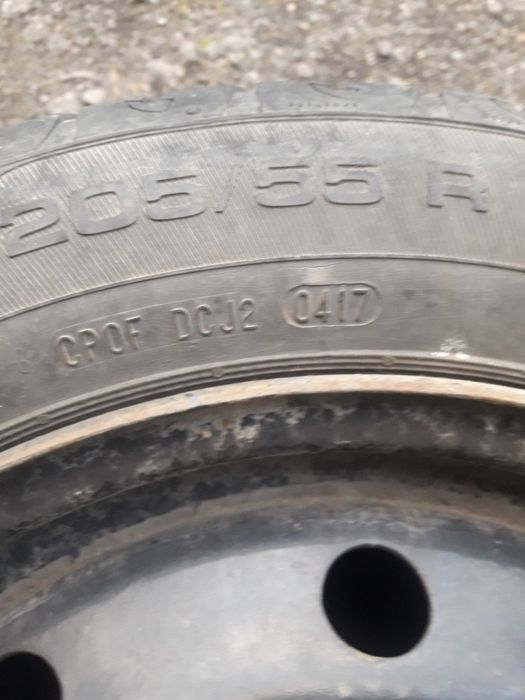Opony koła letnie wraz z felgami 205x55x16