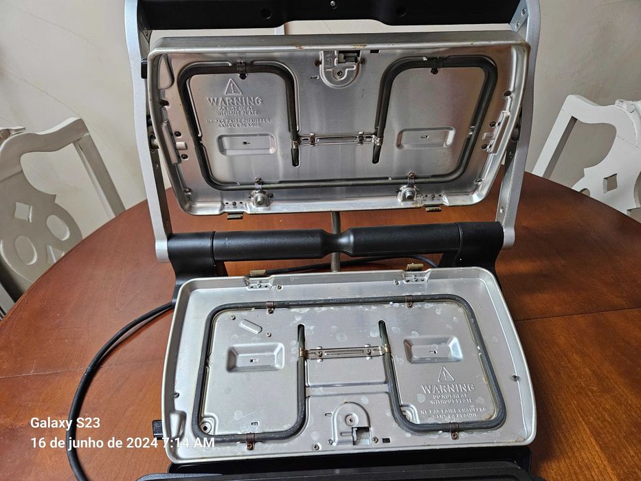 Grelhador Tefal Optigrill+ XL GC722D34 Black/Inox