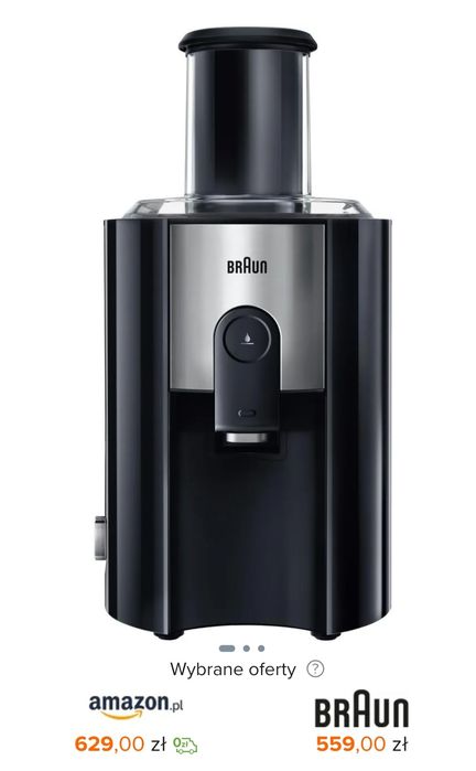 Sokowirówka Braun J500