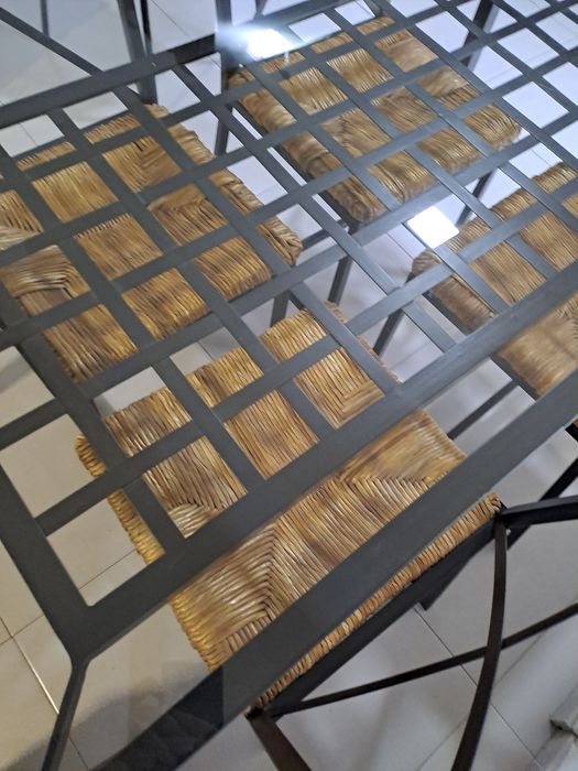 Conjunto Mesa de jantar e Cadeiras (146x78)cm