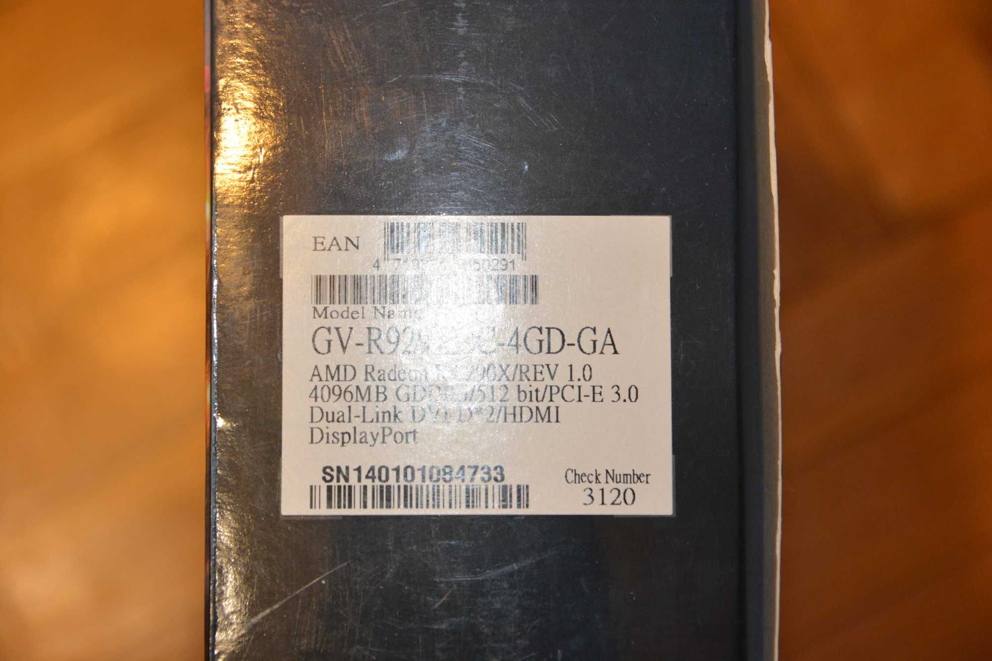 Відеокарта Gigabyte PCI-Ex Radeon R9 290X 4096MB GDDR5 (512bit)