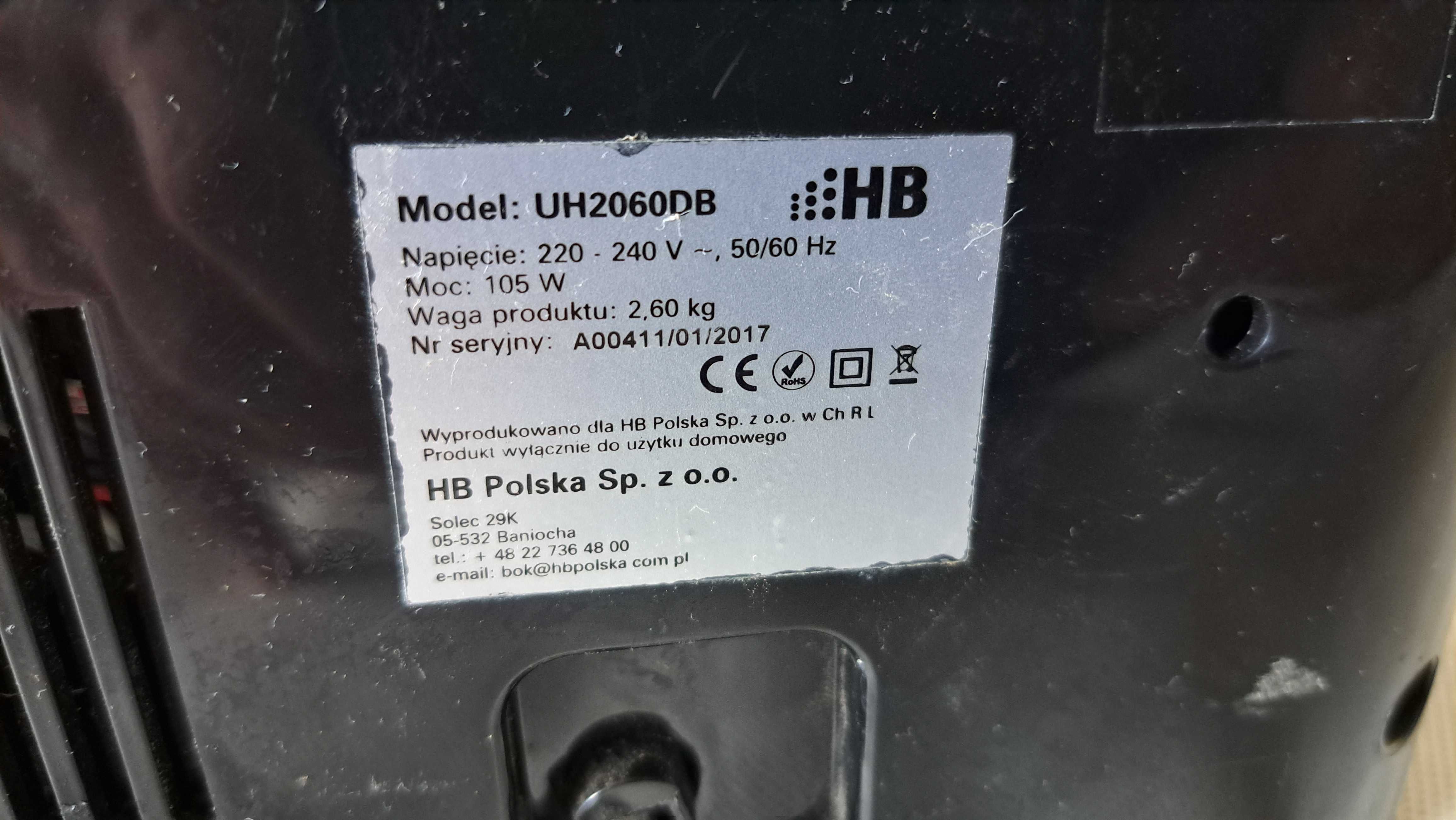 Nawilżacz ultradźwiękowy HB Air Sonic UH2060DB